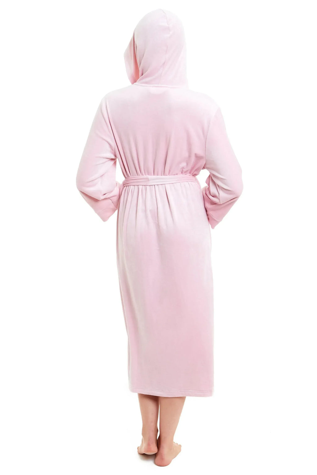 women-s-luxurious-velour-hooded-bathrobe-soft-touch-stretch-loungewear-elegant-comfort-by-daisy-dreamer-dressing-gown-626322016 - Bobobiy