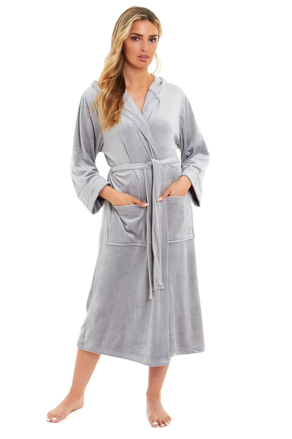 women-s-luxurious-velour-hooded-bathrobe-soft-touch-stretch-loungewear-elegant-comfort-by-daisy-dreamer-dressing-gown-626323490 - Bobobiy