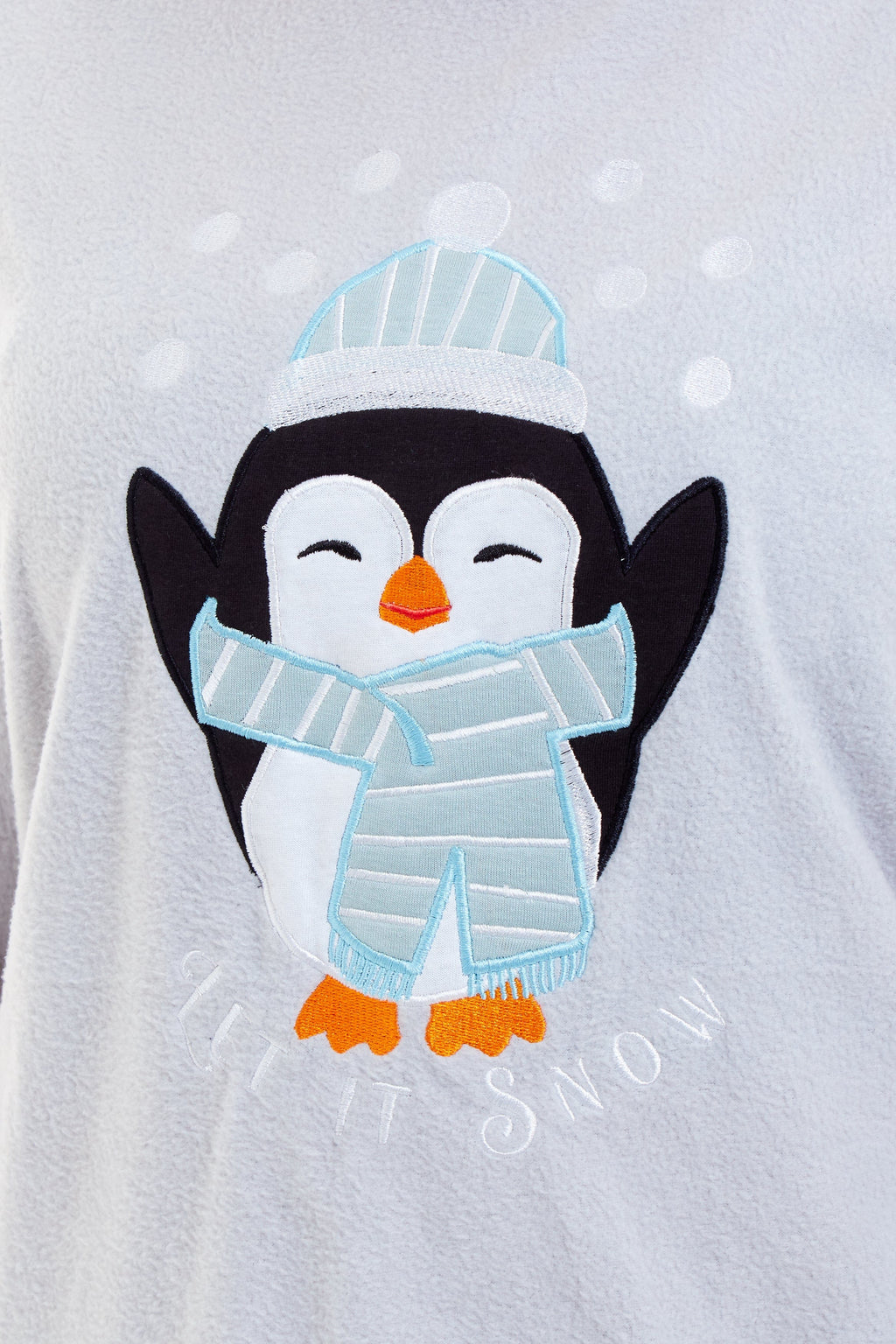 Women's Polar Fleece Penguin Pyjama Set Soft Warm Winter Lounge Wear Boutique Nightwear Ideal Christmas Gift Available in Multiple Sizes