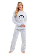 Women's Polar Fleece Penguin Pyjama Set Soft Warm Winter Lounge Wear Boutique Nightwear Ideal Christmas Gift Available in Multiple Sizes