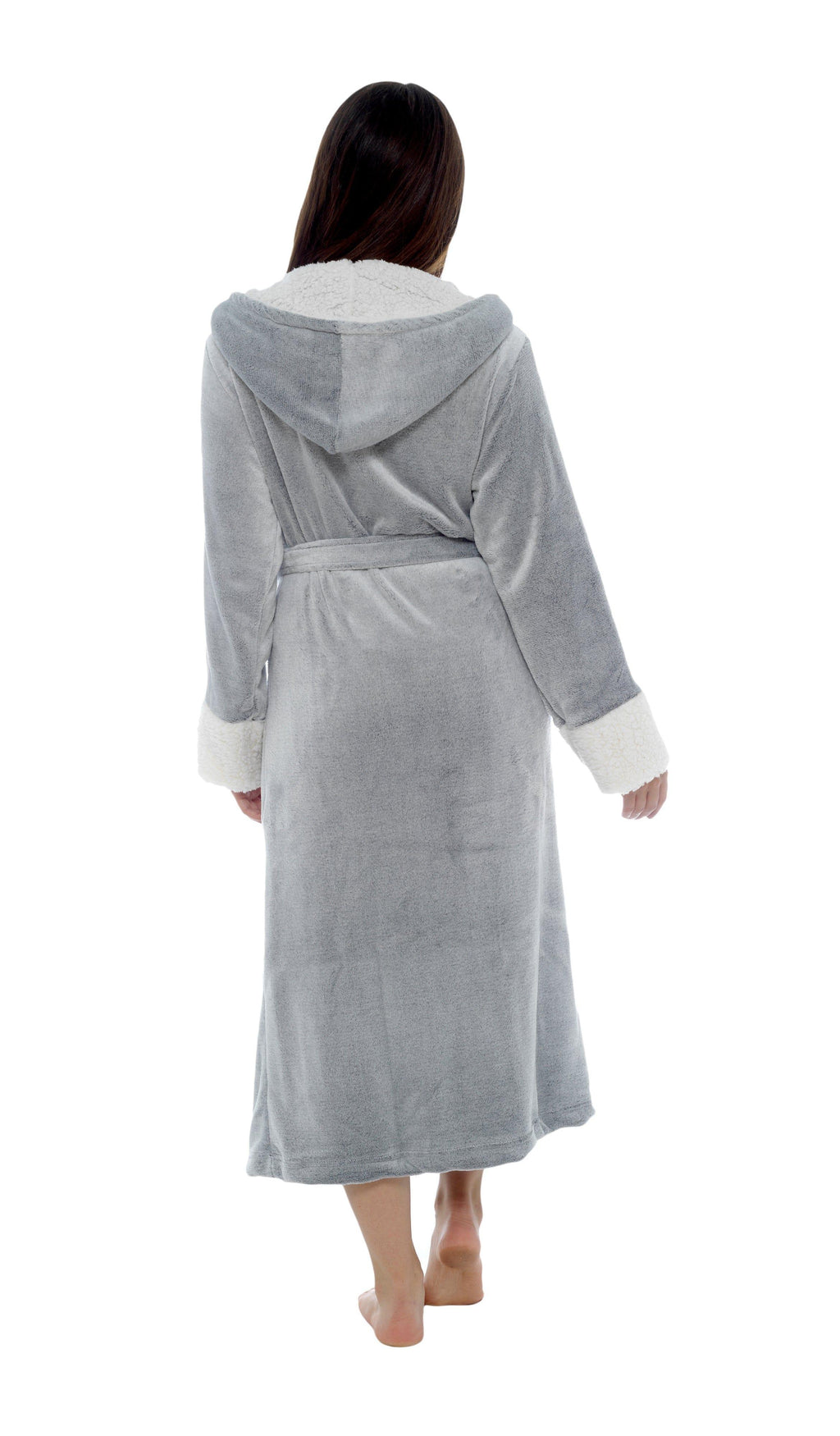 women-s-shimmer-fleece-hooded-bath-robe-soft-plush-luxurious-dressing-gown-perfect-for-lounging-and-cosy-nights-in-shimmer-grey-multiple-sizes-by-daisy-dreamer-dressing-gown-789955265 - Bobobiy