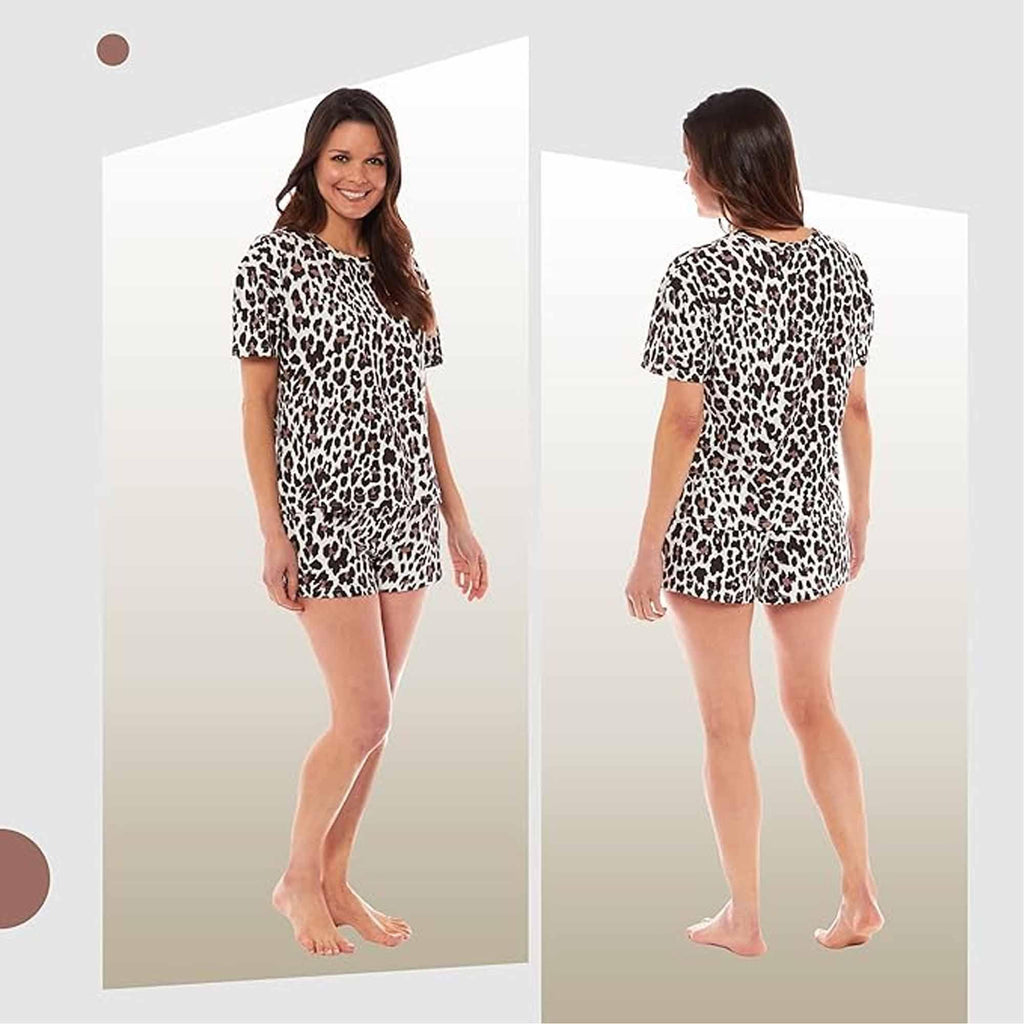 women-s-short-cotton-pyjama-set-with-leopard-and-zebra-prints-breathable-comfortable-loungewear-sleepwear-in-multiple-sizes-by-daisy-dreamer-pyjamas-1177942083 - Bobobiy