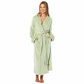 women-s-stripe-jacquard-soft-warm-long-dressing-gown-with-belt-and-pockets-cosy-shawl-collar-loungewear-robe-by-daisy-dreamer-small-uk-8-10-sage-green-dressing-gown-1085083130 - Bobobiy