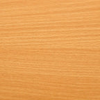 Beech wood storage cabinet surface close-up with fine grain texture