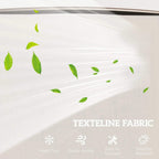 Beige textilene fabric panel with cool-touch and quick-dry design