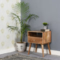 zl07-marlow-light-mango-wood-bedside-table-with-1-drawer-and-open-slot-lifestyle - Bobobiy